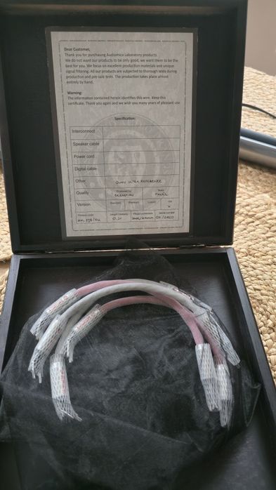 Audiomica Quan Ultra Reference - zworki głośnikowe