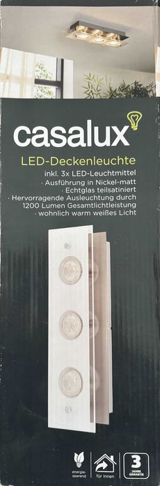 Lampa sufitowa nowa Casalux led