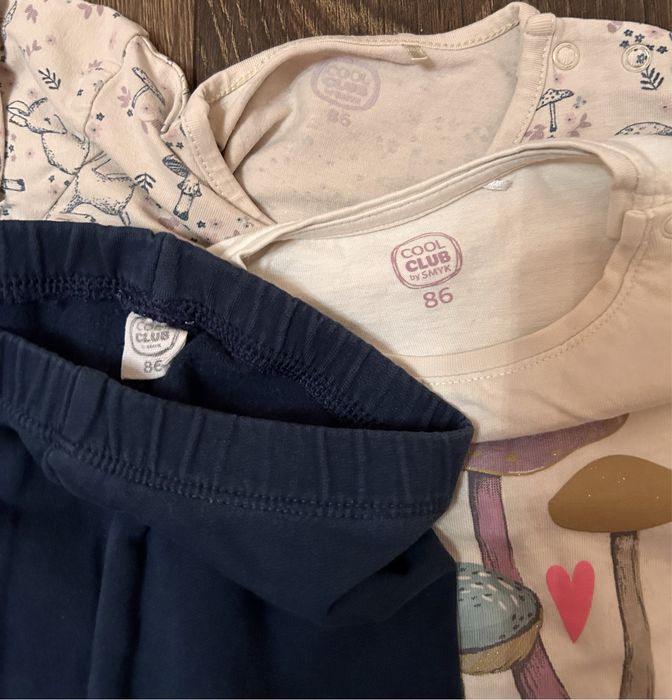 Komplet dla dziewczynki cool club smyk r. 86