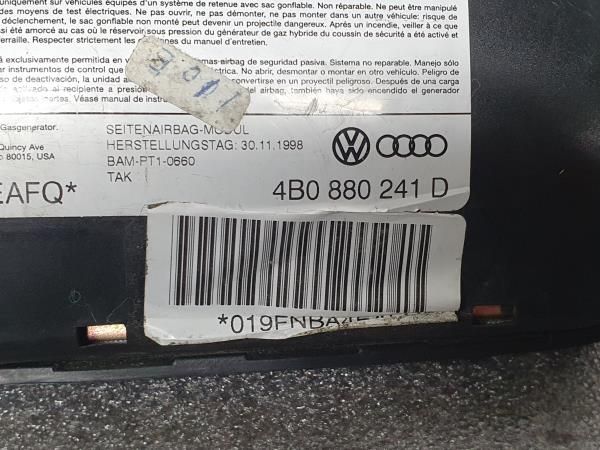Airbag banco esquerdo AUDI A6 (4B2, C5)