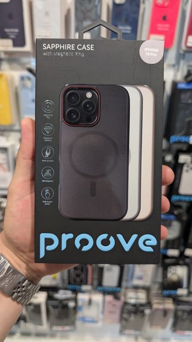 Оригінальні чохли на iPhone 15 pro також OtterBox,Proove
