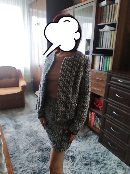 Продам костюм пиджак/юбка(мини),рр S, состояние отличное