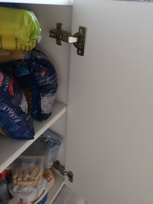 Półwysep biały lakierowany komoda półmat