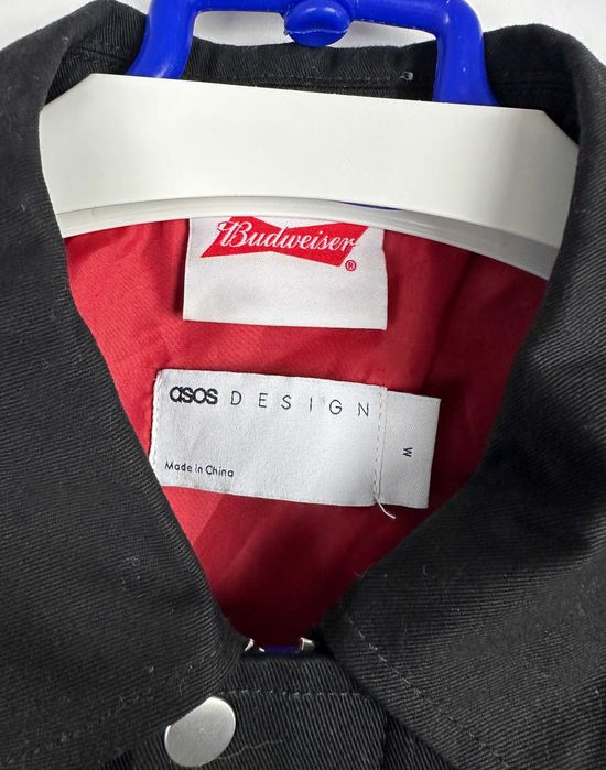 Kurtka harringtonka Budweiser Asos męska r. M