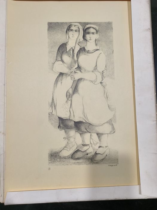 Desenhos da prisão Álvaro Cunhal