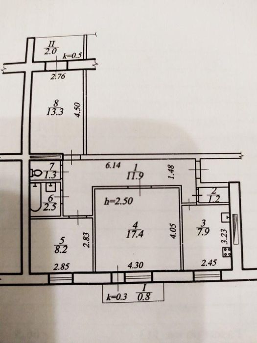 Продам 3к квартиру на Ж/М Левобережный, Мира, Караван