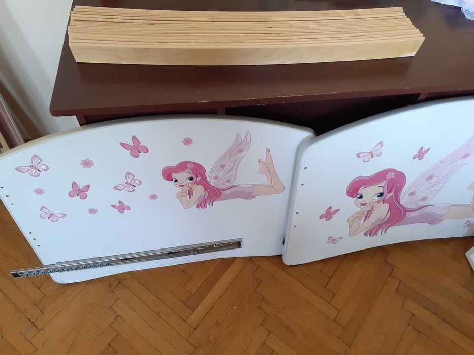Łóżko dziewczece wróżki