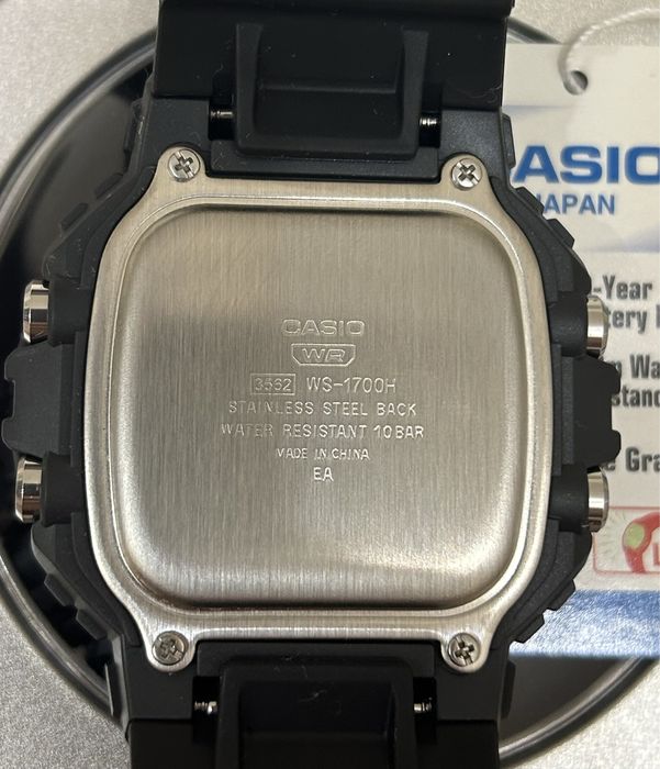 Оригінальний годинник Casio WS-1700H-1A
