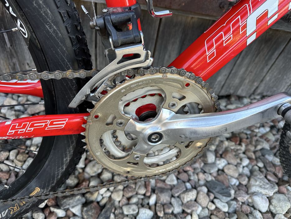 HiT PIĘKNY UNIKATOWY ROWER MERIDA HFS racing tarcze hydraulika 26” oka
