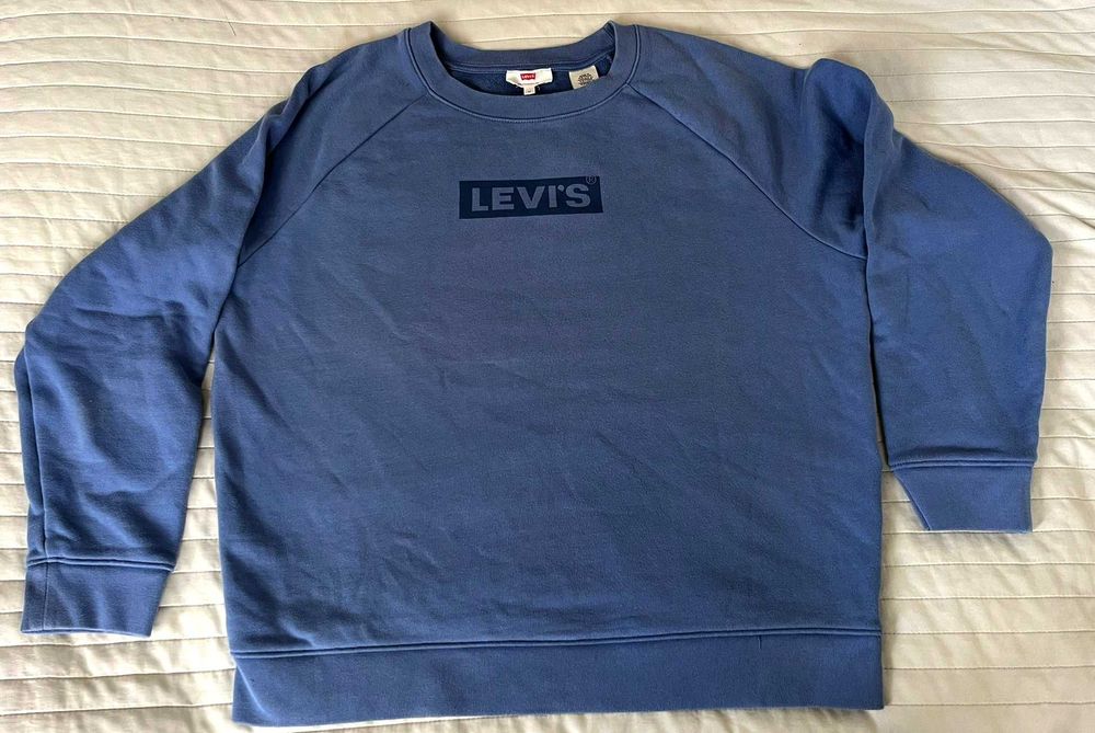 Levi`s bluza 100% bawełniana roz M 38 10  niebieska