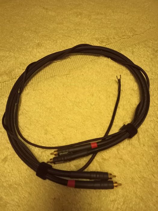 M&B Audio Cable Clear phono