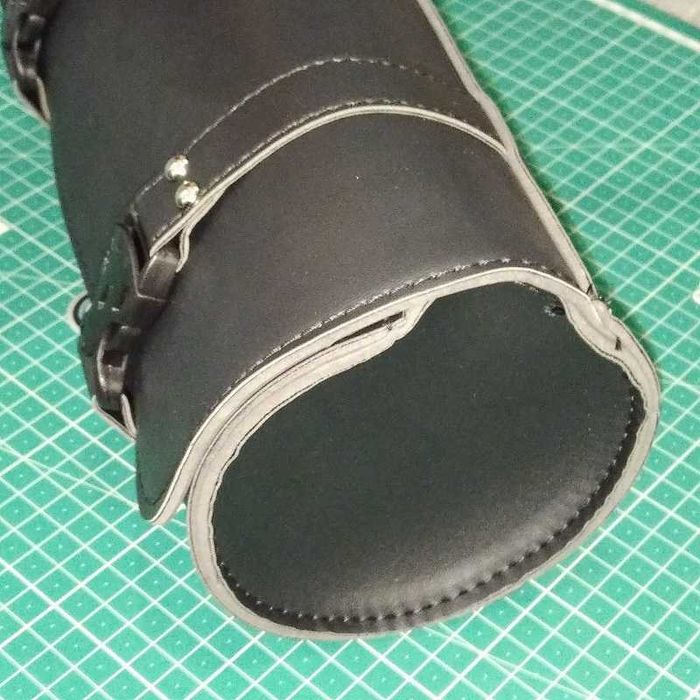 Tubo ferramentas pele  chopper cafe custom mota saco rolo moto