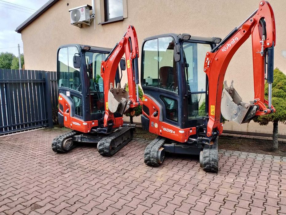 Minikoparka KUBOTA KX019-4 cat jcb neuson różne roczniki i ceny