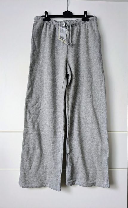 Szerokie spodnie dresowe h&m nowe z metką