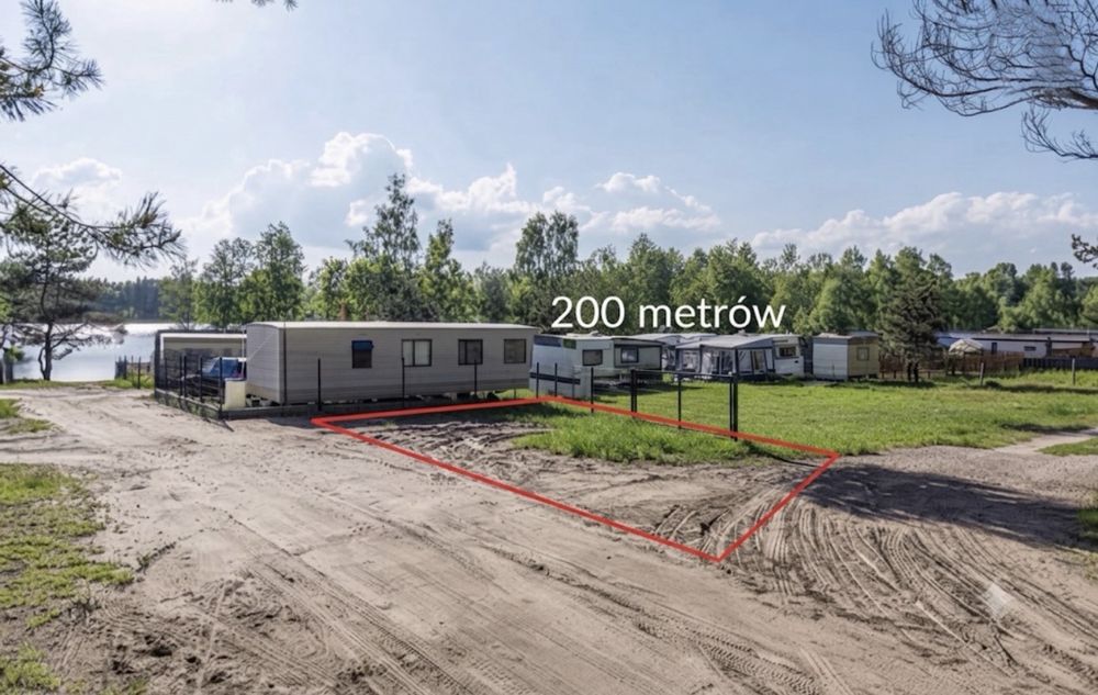 Sprzedam dzierżawę działki nad samym jeziorem, 30 min od Gdyni