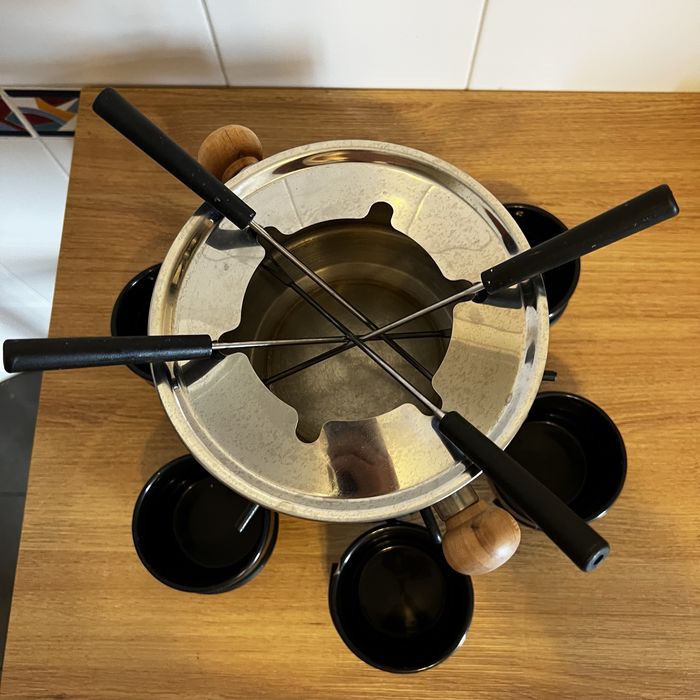 Conjunto de Fondue c/ acessorios