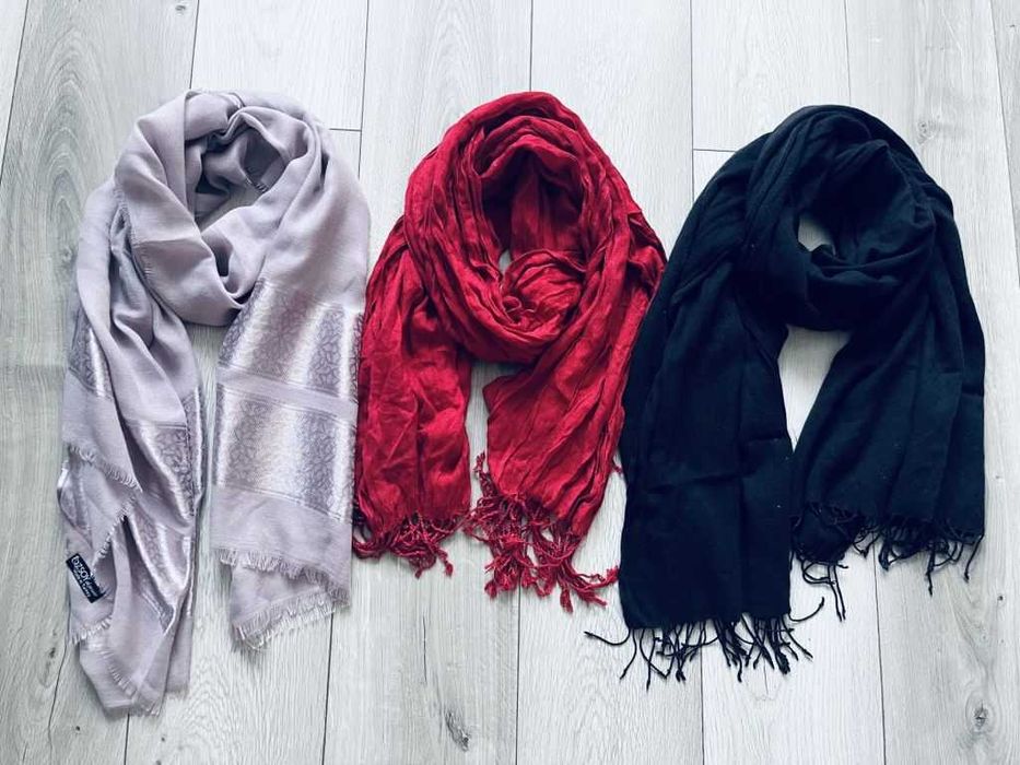 Палантин, шарф, шаль. Стан нових. Ціна за всі!