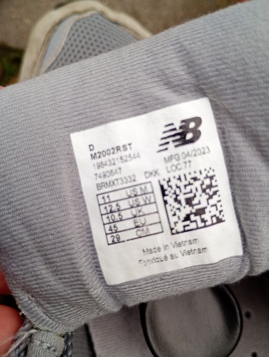 Кроссовки New Balance 2002R 44,5 / 45