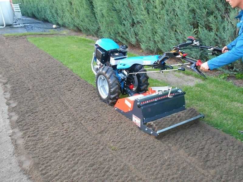 Usługi glebogryzarka separacyjna-trawniki /  OGRODY KOMPLEKSOWO