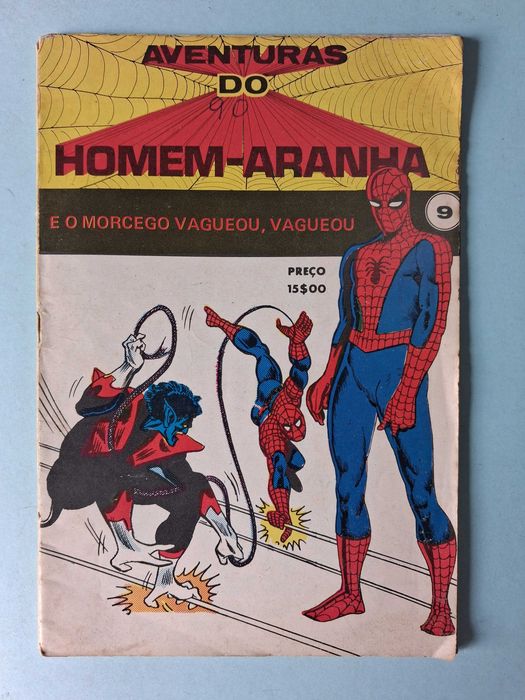 Revistas da DISTRI EDITORA e A.P.R. - Homem-Aranha e O Incrível Hulk