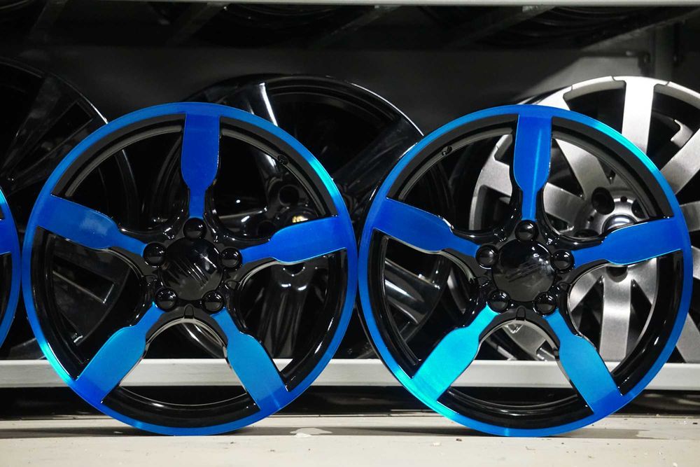 Alufelgi oryginał Seat 5x112 7Jx17 et56 cb57,1mm candy blue cnc