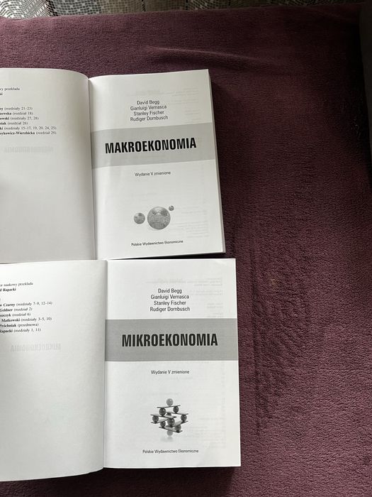 Mikroekonomia i makroekonomia - komplet 2szt. David Begg