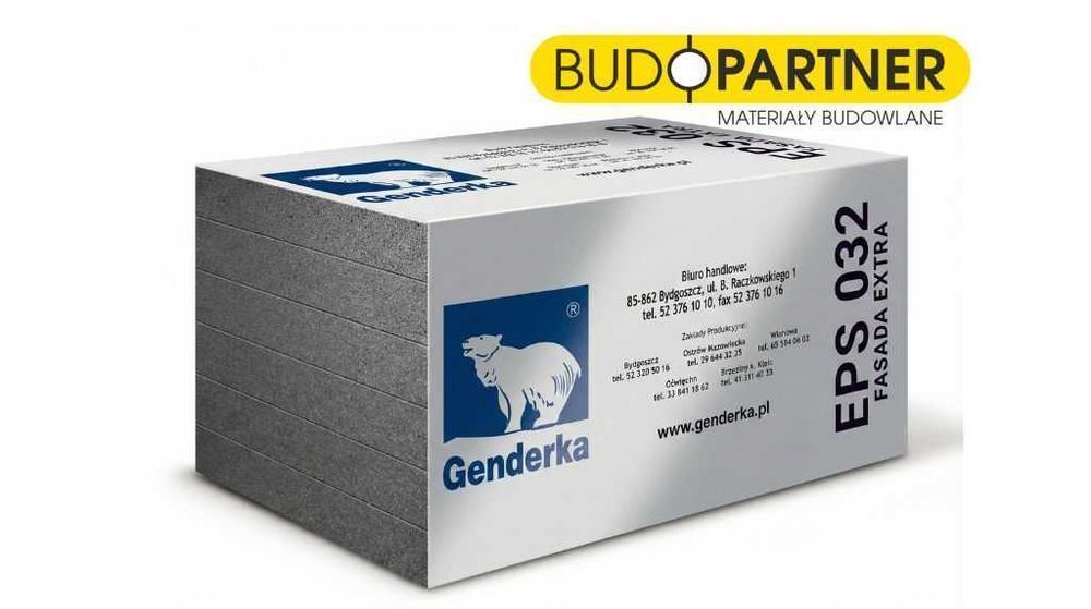 Styropian grafitowy Genderka EPS 032 FASADA EXTRA | Legnica