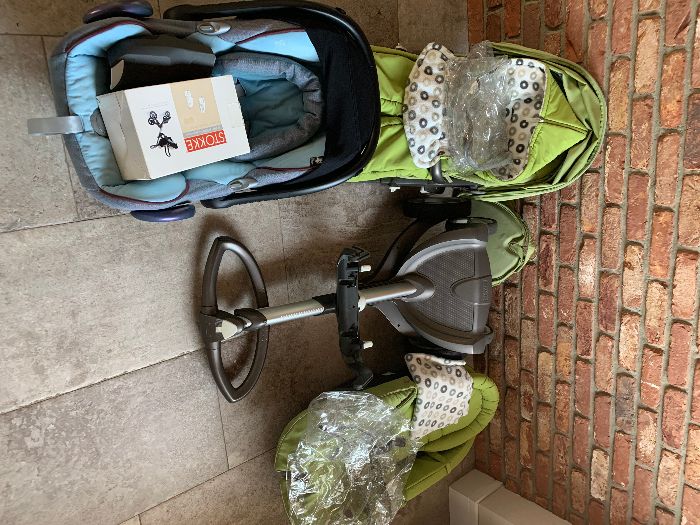 wózek Stokke Xplory ( gondola, spacerówka) + gratisy Maxi Coss