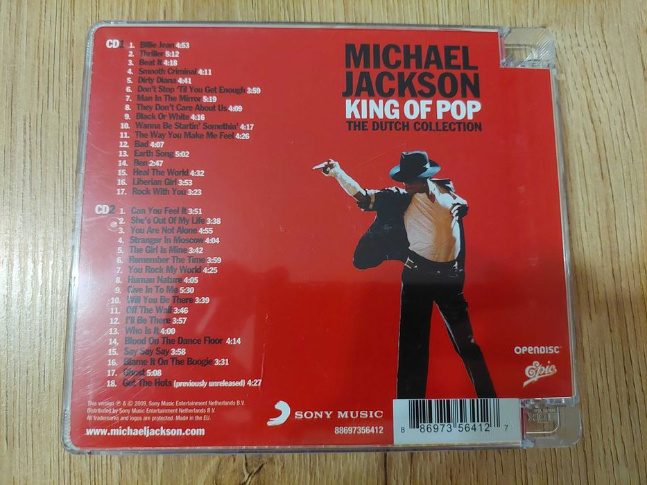MICHAEL JACKSON＊KING OF POP(3CD) MICHAEL JACKSON KING OF POP - 3 CD - LIMITED UK RARYTASY DLA