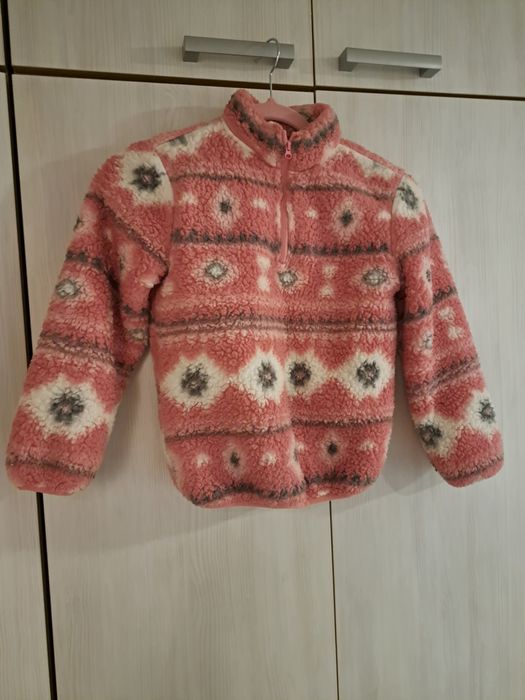 Bluza dziewczęca sherpa 128