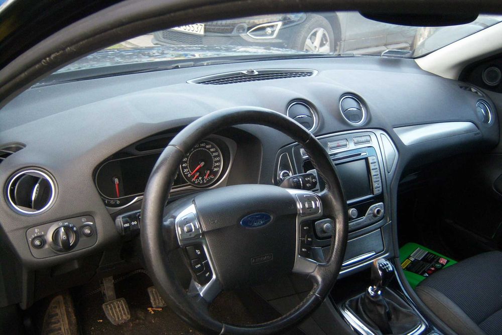 mondeo mk4 konsola deska poduszki pasy komplet