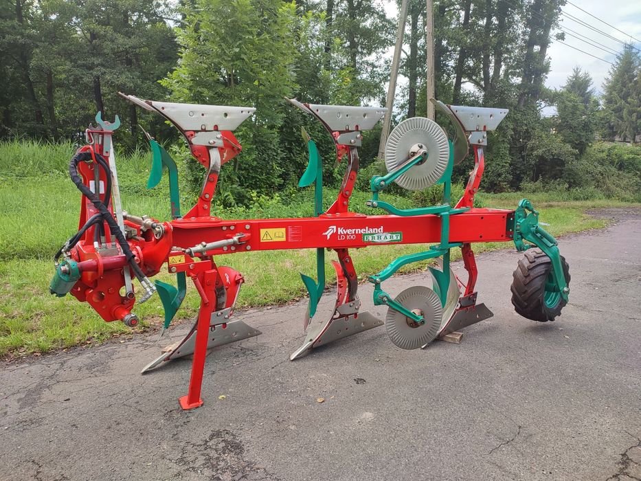 Kverneland LD 100 pług obrotowy 3 skibowy lemken vogel noot