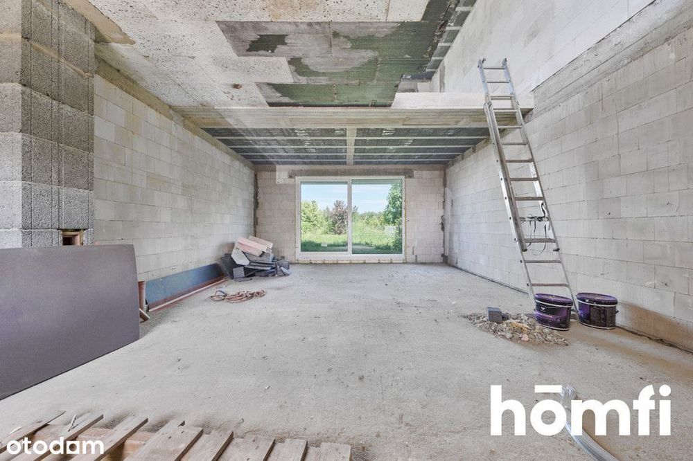 Szereg 100 m² z ogrodem | Iwiny z widokiem na park