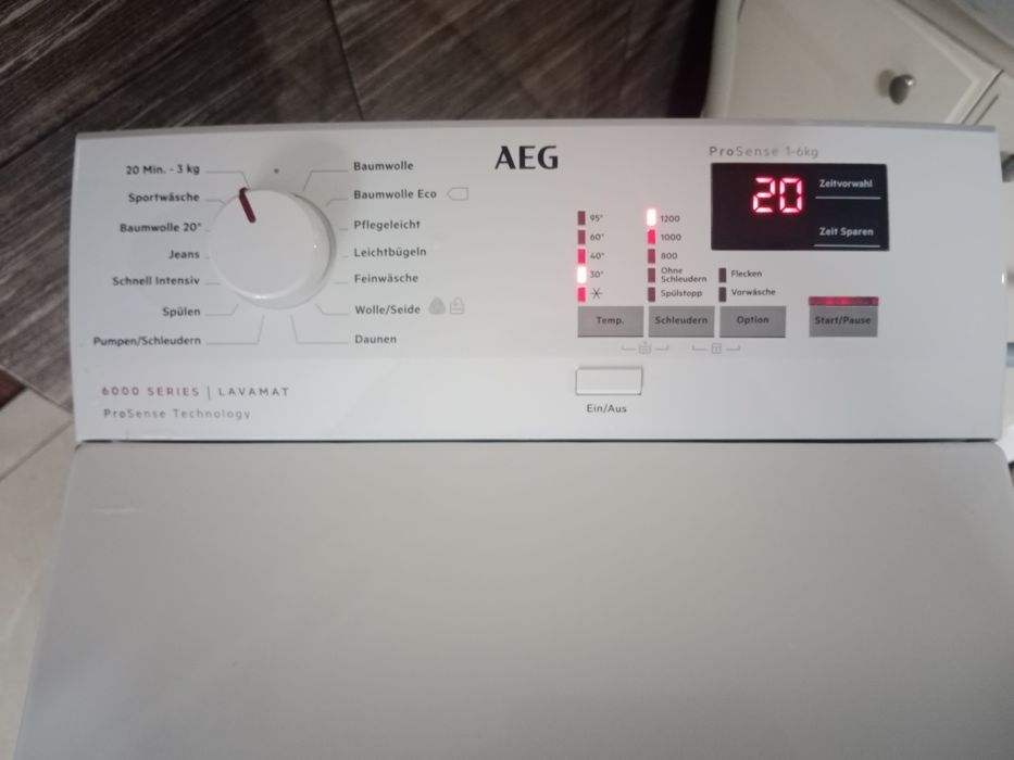 Pralka AEG 6 kg 40 cm