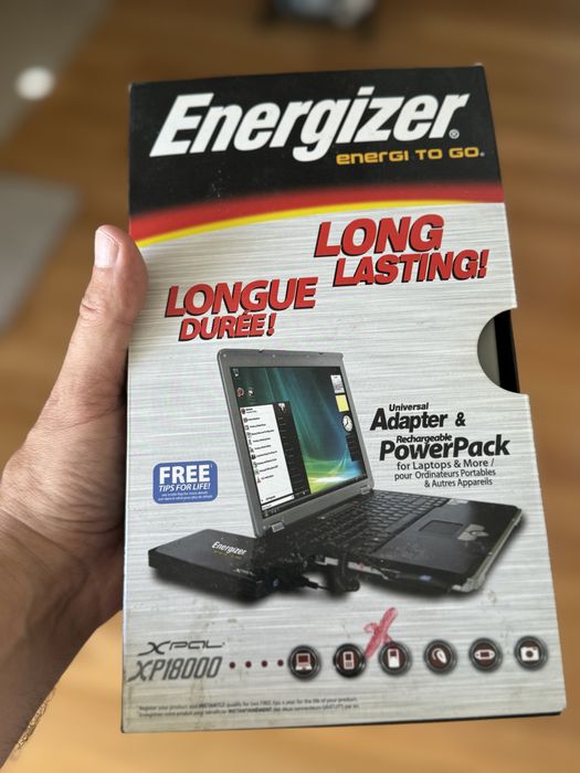 Bateria Energizer Energi To Go XP18000 power pack for laptops