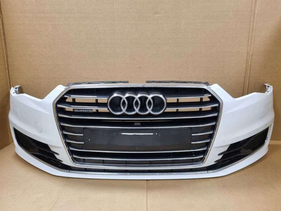 Бампер Audi A6 C7 бампер передний в ЦВЕТ S-line разборка ауди