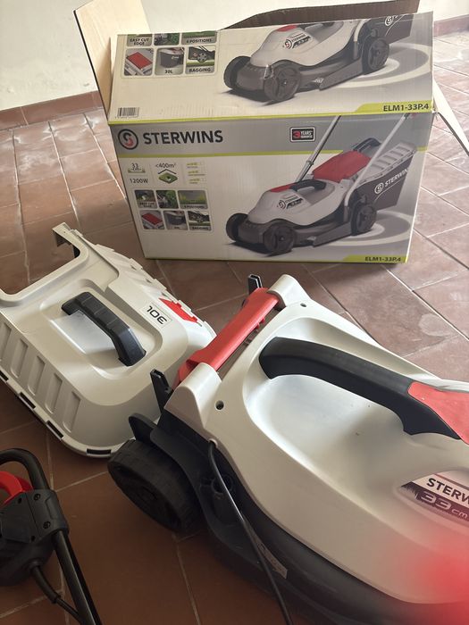 Venda Maquina cortar relva electrica, como nova
