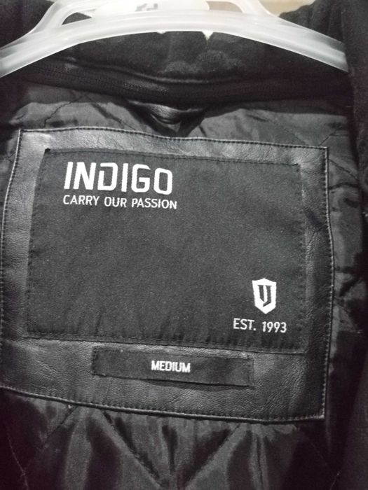 Męska ramoneska z eko-skóry Indigo M