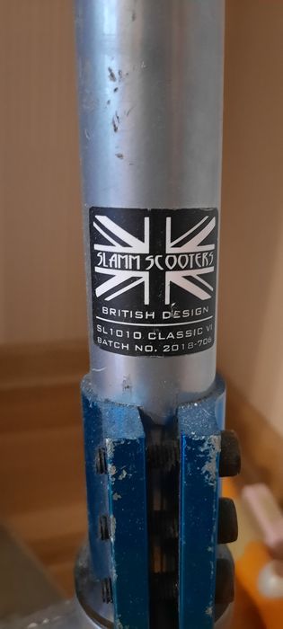 Трюковой самокат Slamm Classic VI Grey/Blue