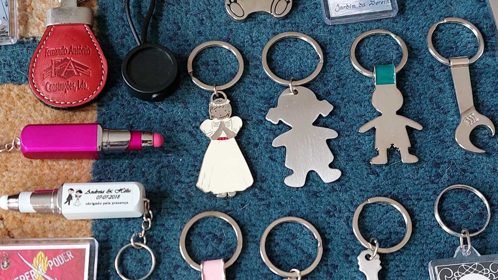 Coleção de 116 Porta-Chaves