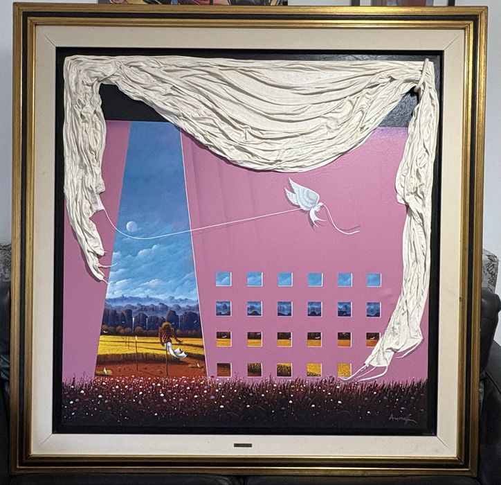 Quadro Pintado pelo artista Amorelli