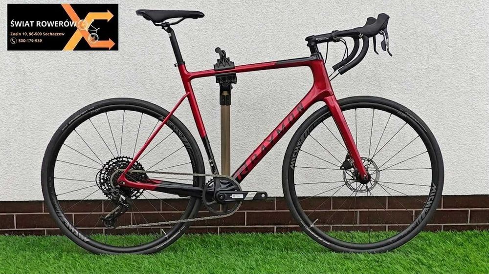 [Nowy] Rower trek cube  RAYMON RACERAY 8.0 Disc Rama L 58Cm Sram Apex CARBON