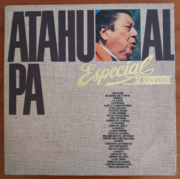vinil: Atahualpa Yupanqui “Especial - 30 sucessos” (duplo)