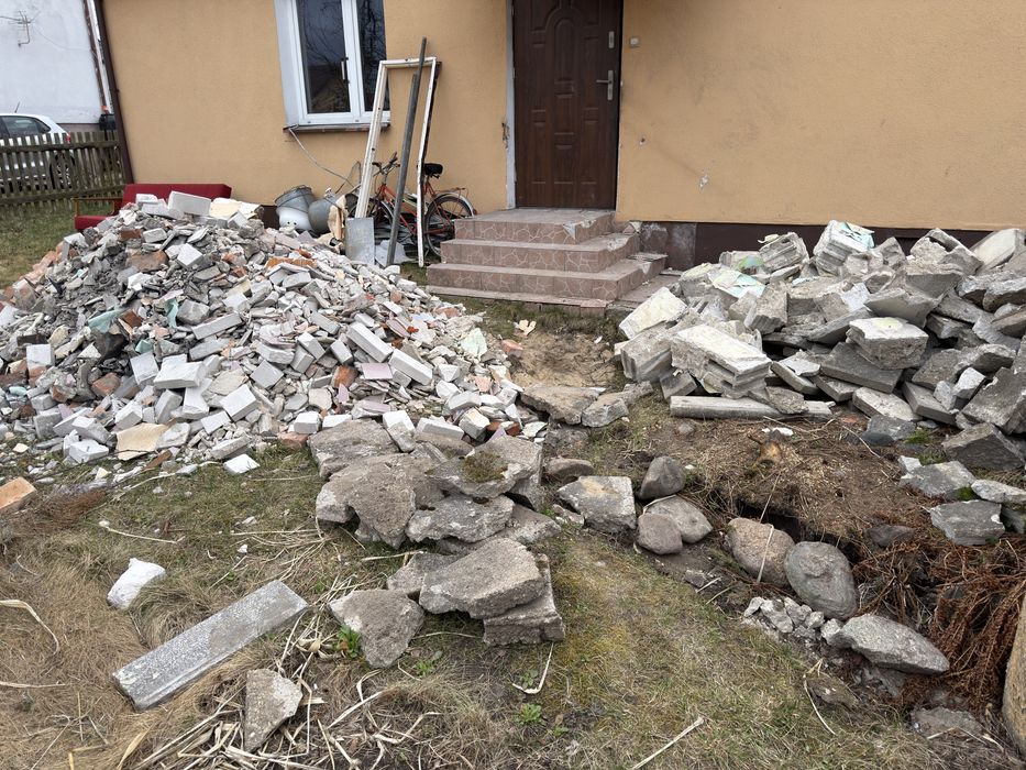 Oddam gruz z rozbiórki