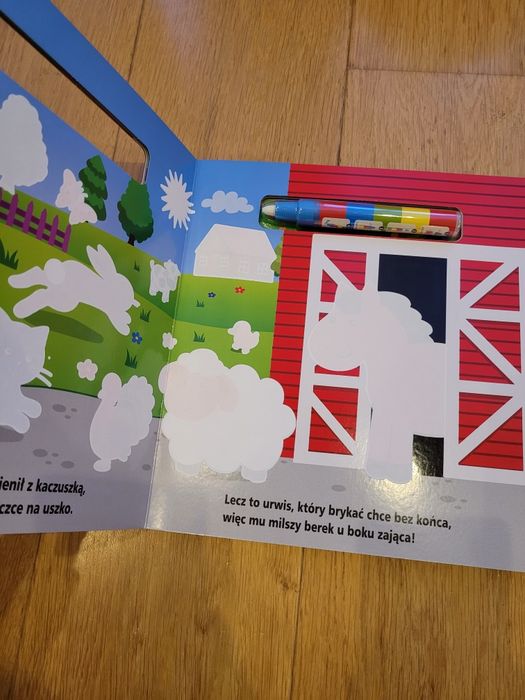 Kolorowanka wodna książeczka NOWA