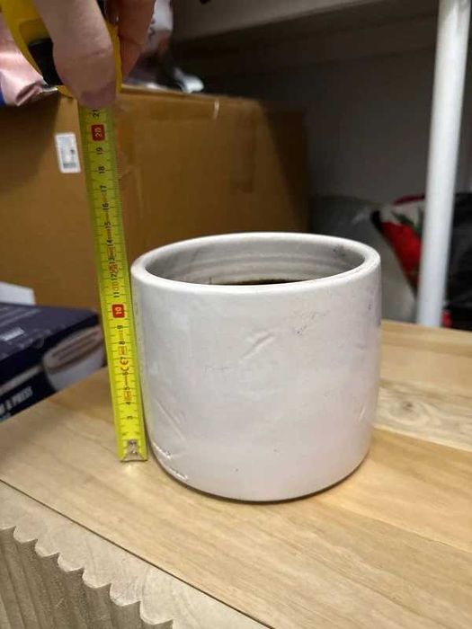 Serax x Kelly Wearstler "Rift" Fluted Ceramic Flower Pot
