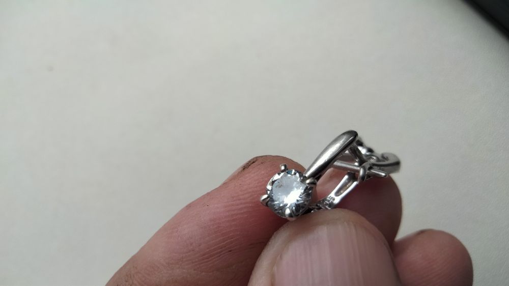 Продам Серги серебро