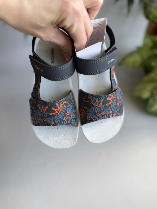 шкіряні босоніжки 30р. Geox J Sandal Lightfloppy на хлопчика, сандалії, босоножки кожаные