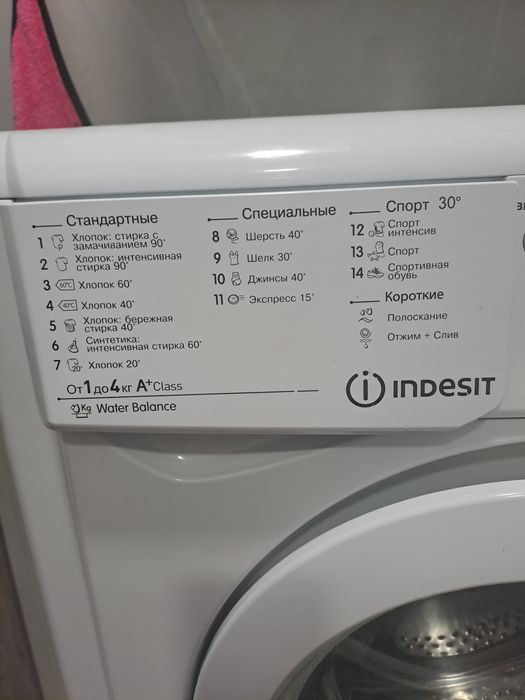 Пральна машина indesit