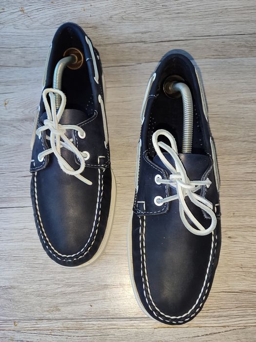 Sebago 44р туфли мужские топсайдеры мокасины кожаные Доминикана